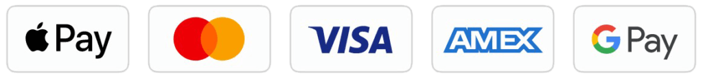 Accepted payment methods